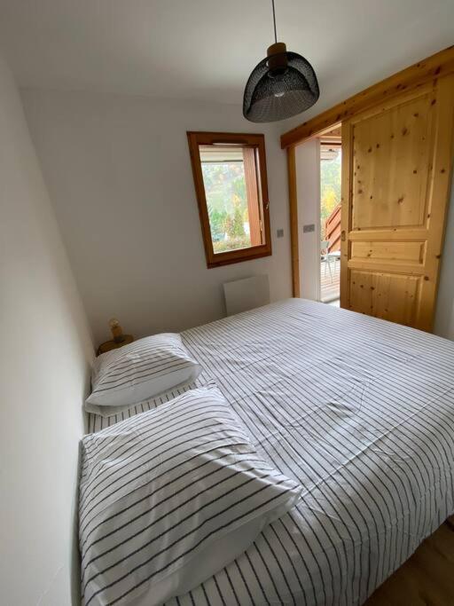 Appartement 4 Pers Grande Terrasse Vue Pistes Ski 생샤프리 외부 사진