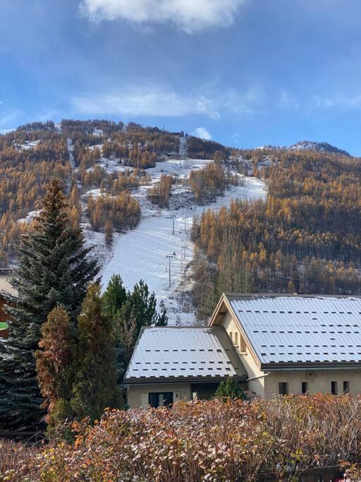 Appartement 4 Pers Grande Terrasse Vue Pistes Ski 생샤프리 외부 사진