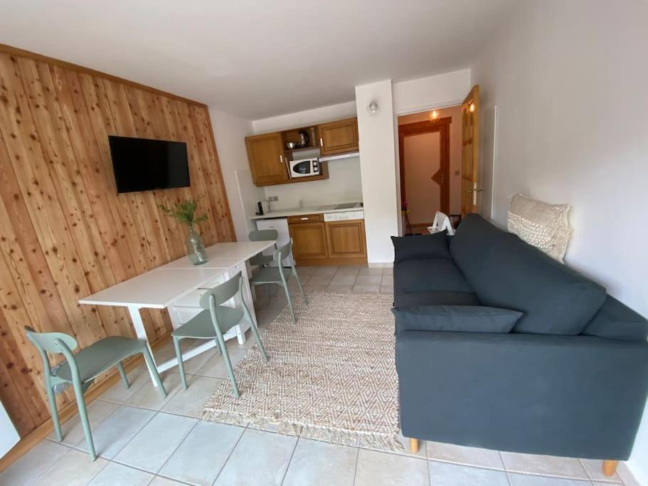 Appartement 4 Pers Grande Terrasse Vue Pistes Ski 생샤프리 외부 사진