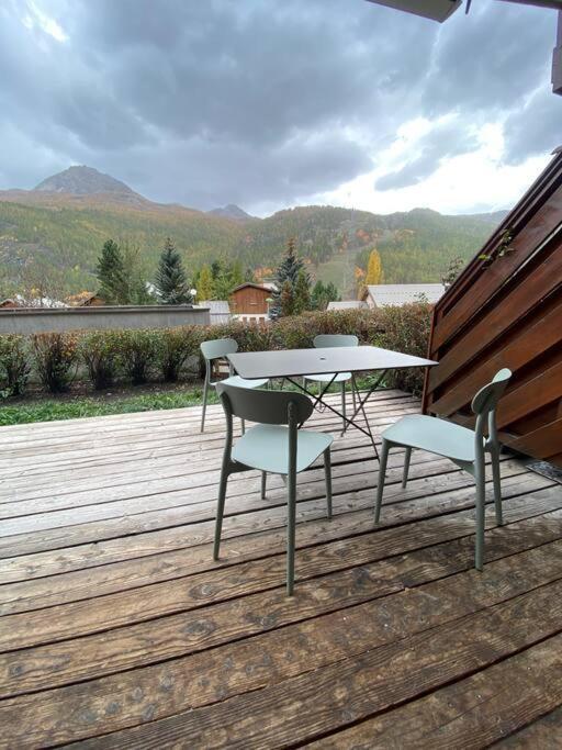 Appartement 4 Pers Grande Terrasse Vue Pistes Ski 생샤프리 외부 사진