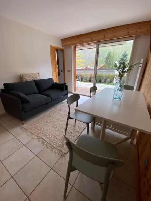 Appartement 4 Pers Grande Terrasse Vue Pistes Ski 생샤프리 외부 사진