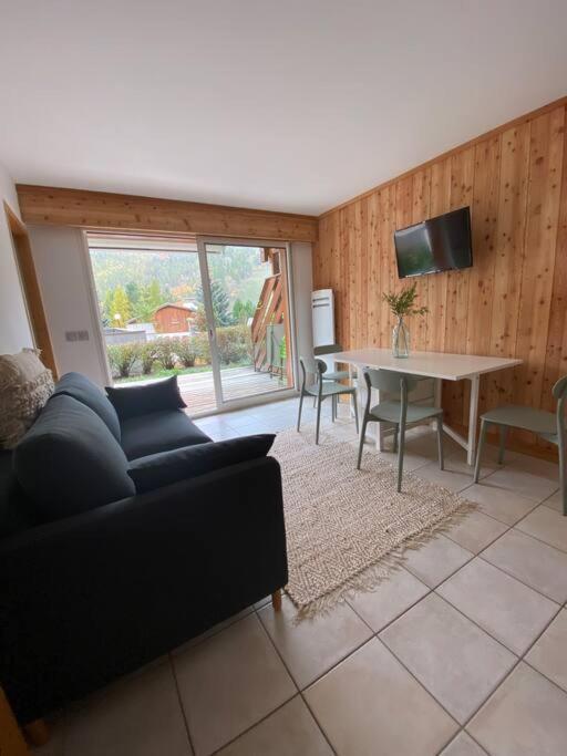 Appartement 4 Pers Grande Terrasse Vue Pistes Ski 생샤프리 외부 사진