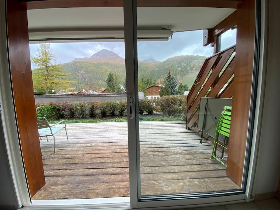 Appartement 4 Pers Grande Terrasse Vue Pistes Ski 생샤프리 외부 사진