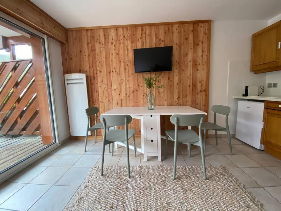 Appartement 4 Pers Grande Terrasse Vue Pistes Ski 생샤프리 외부 사진