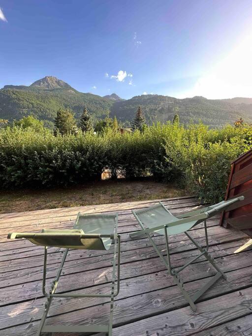 Appartement 4 Pers Grande Terrasse Vue Pistes Ski 생샤프리 외부 사진
